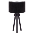 Duolla - Lampa stołowa LYON 1xE27/15W/230V czarny