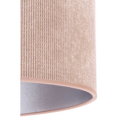 Duolla - Lampa stołowa LYON 1xE27/15W/230V śr. 30 cm beżowy