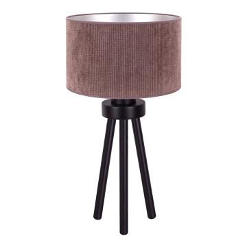 Duolla - Lampa stołowa LYON 1xE27/15W/230V śr. 30 cm brązowy