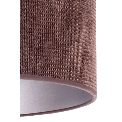 Duolla - Lampa stołowa LYON 1xE27/15W/230V śr. 30 cm brązowy