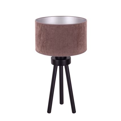 Duolla - Lampa stołowa LYON 1xE27/15W/230V śr. 30 cm brązowy