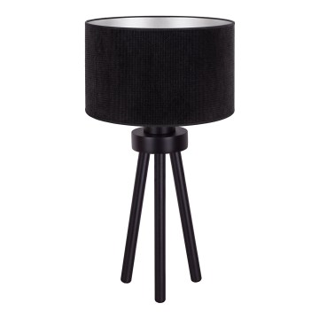 Duolla - Lampa stołowa LYON 1xE27/15W/230V śr. 30 cm czarny