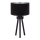 Duolla - Lampa stołowa LYON 1xE27/15W/230V śr. 30 cm czarny