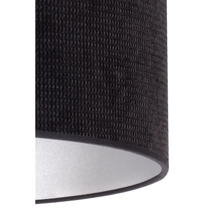 Duolla - Lampa stołowa LYON 1xE27/15W/230V śr. 30 cm czarny
