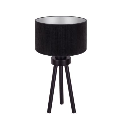 Duolla - Lampa stołowa LYON 1xE27/15W/230V śr. 30 cm czarny
