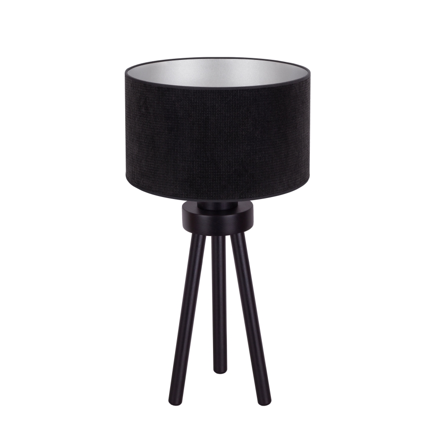 Duolla - Lampa stołowa LYON 1xE27/15W/230V śr. 30 cm czarny