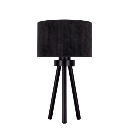Duolla - Lampa stołowa LYON 1xE27/15W/230V śr. 30 cm czarny