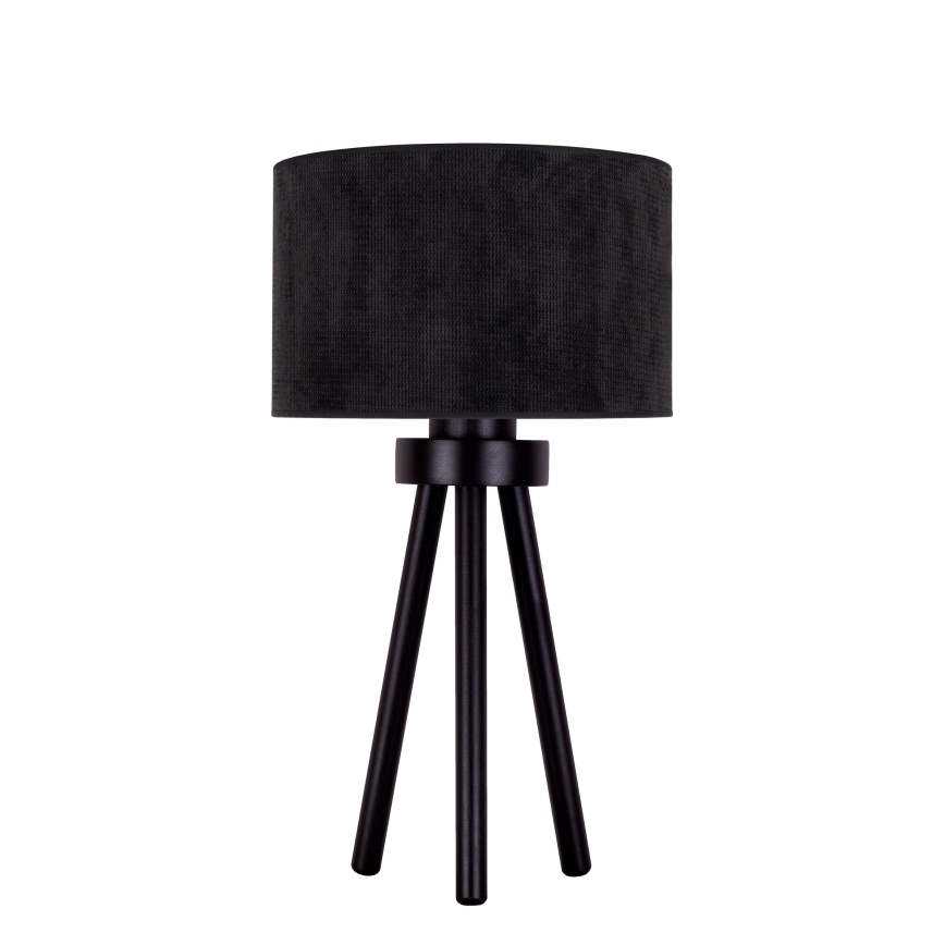 Duolla - Lampa stołowa LYON 1xE27/15W/230V śr. 30 cm czarny