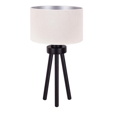 Duolla - Lampa stołowa LYON 1xE27/15W/230V śr. 30 cm kremowy