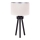 Duolla - Lampa stołowa LYON 1xE27/15W/230V śr. 30 cm kremowy