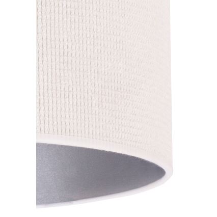 Duolla - Lampa stołowa LYON 1xE27/15W/230V śr. 30 cm kremowy