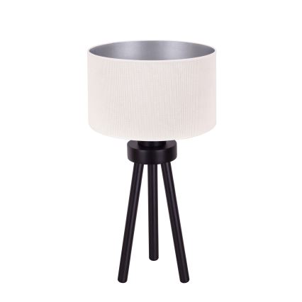 Duolla - Lampa stołowa LYON 1xE27/15W/230V śr. 30 cm kremowy