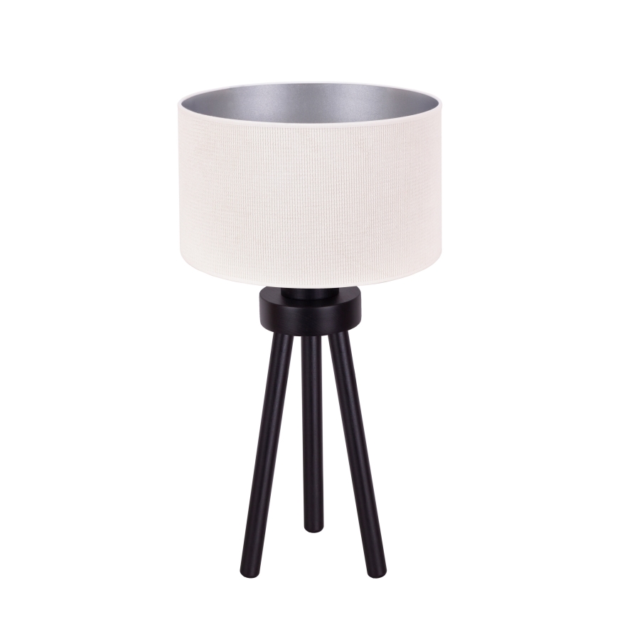 Duolla - Lampa stołowa LYON 1xE27/15W/230V śr. 30 cm kremowy
