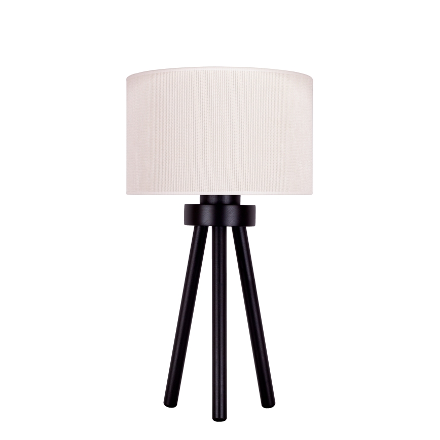 Duolla - Lampa stołowa LYON 1xE27/15W/230V śr. 30 cm kremowy