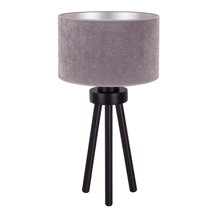 Duolla - Lampa stołowa LYON 1xE27/15W/230V śr. 30 cm szary