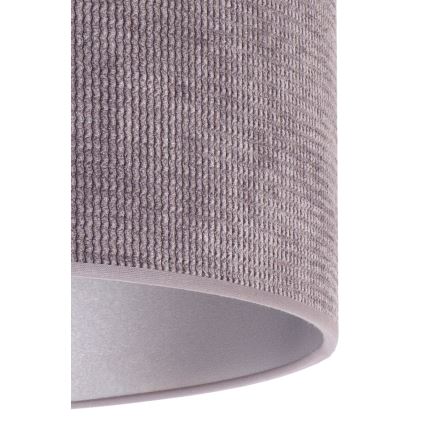 Duolla - Lampa stołowa LYON 1xE27/15W/230V śr. 30 cm szary