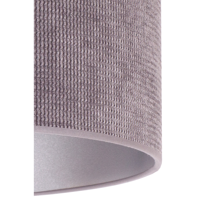 Duolla - Lampa stołowa LYON 1xE27/15W/230V śr. 30 cm szary