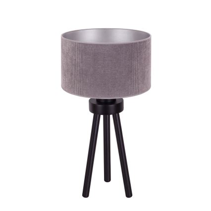 Duolla - Lampa stołowa LYON 1xE27/15W/230V śr. 30 cm szary
