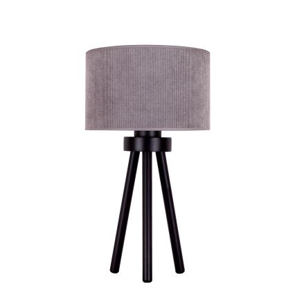 Duolla - Lampa stołowa LYON 1xE27/15W/230V śr. 30 cm szary