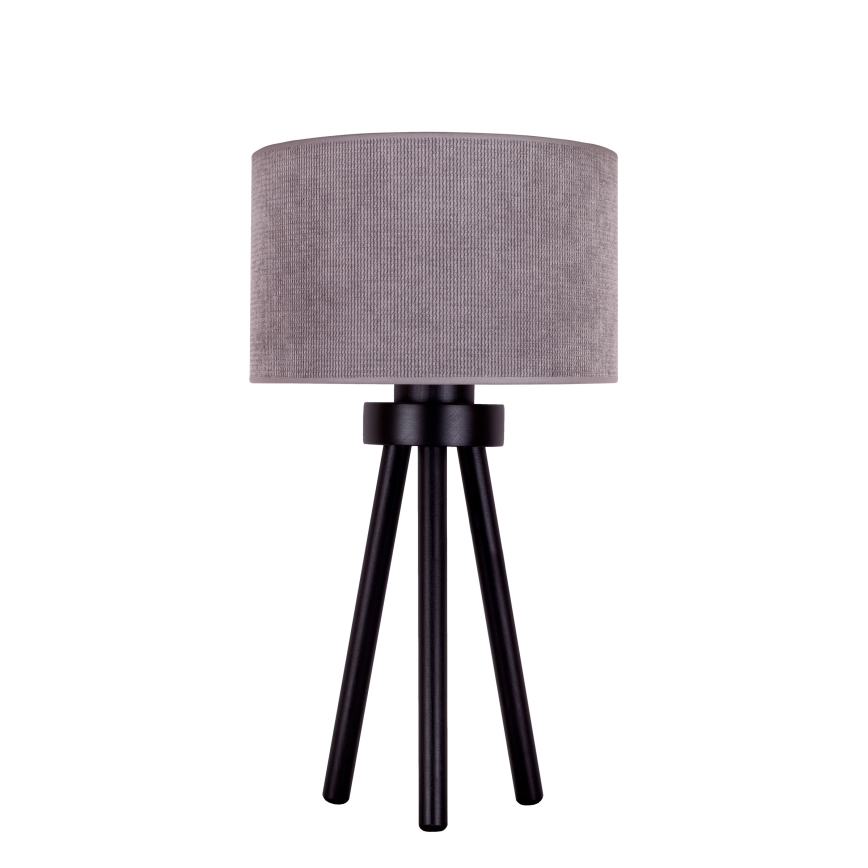 Duolla - Lampa stołowa LYON 1xE27/15W/230V śr. 30 cm szary
