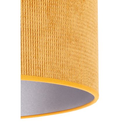 Duolla - Lampa stołowa LYON 1xE27/15W/230V śr. 30 cm żółty
