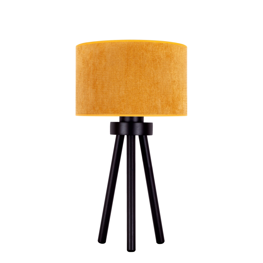 Duolla - Lampa stołowa LYON 1xE27/15W/230V śr. 30 cm żółty