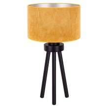 Duolla - Lampa stołowa LYON 1xE27/15W/230V żółty