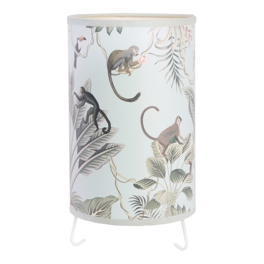 Duolla - Lampa stołowa MONKEYS 1xE14/15W/230V śr. 12,5 cm