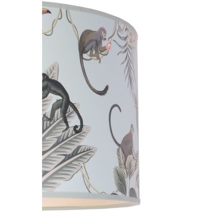 Duolla - Lampa stołowa MONKEYS 1xE14/15W/230V śr. 12,5 cm