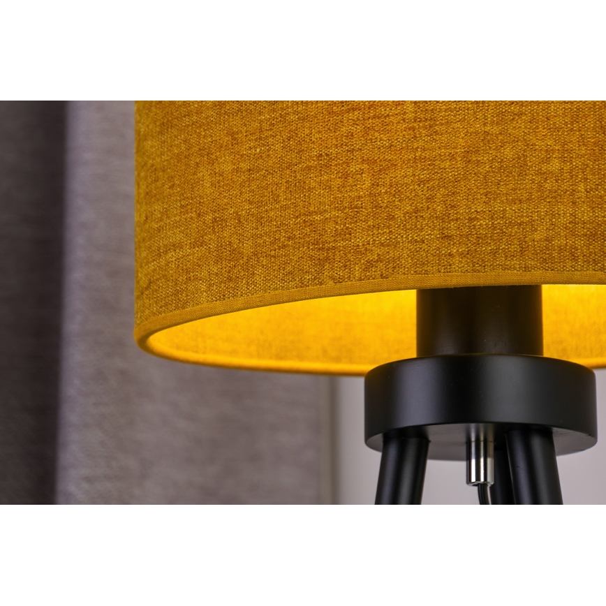 Duolla - Lampa stołowa OVAL 1xE27/15W/230V śr. 30 cm brązowy