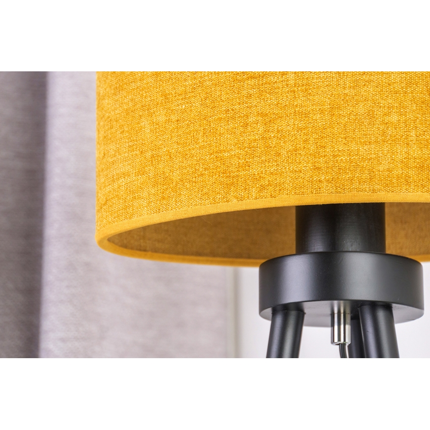 Duolla - Lampa stołowa OVAL 1xE27/15W/230V śr. 30 cm brązowy