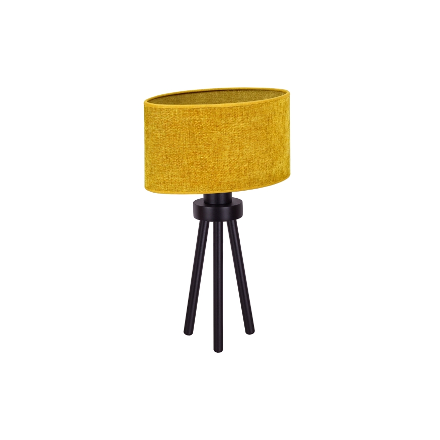 Duolla - Lampa stołowa OVAL 1xE27/15W/230V śr. 30 cm brązowy