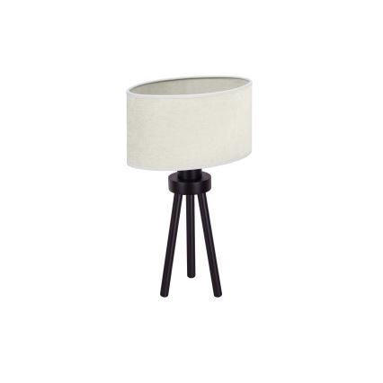 Duolla - Lampa stołowa OVAL 1xE27/15W/230V śr. 30 cm szary