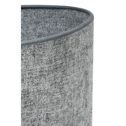 Duolla - Lampa stołowa OVAL 1xE27/15W/230V śr. 30 cm szary