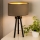 Duolla - Lampa stołowa OVAL VEGAN 1xE27/15W/230V śr. 30 cm beżowy