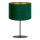 Duolla - Lampa stołowa ROLLER 1xE14/15W/230V ciemny śr. 20 cm zielony/złoty
