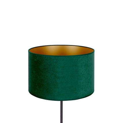 Duolla - Lampa stołowa ROLLER 1xE14/15W/230V ciemny śr. 20 cm zielony/złoty