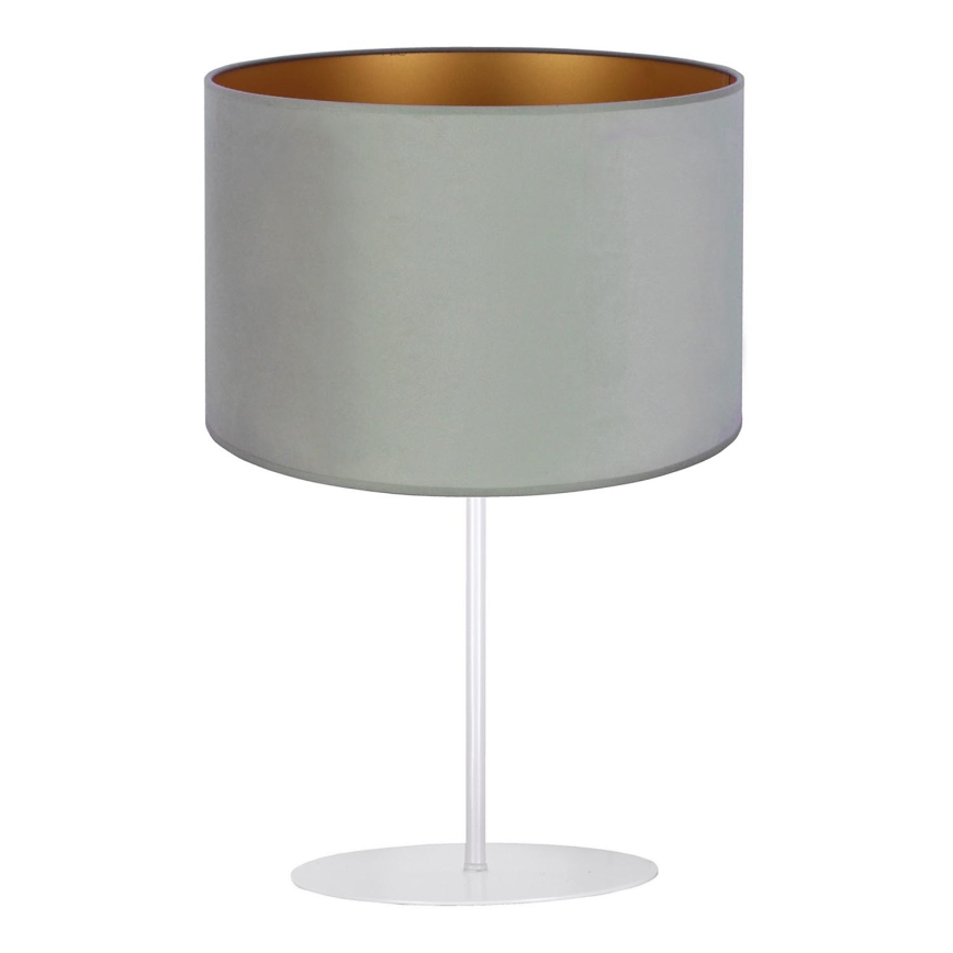 Duolla - Lampa stołowa ROLLER 1xE14/15W/230V jasny śr. 20 cm zielony/złoty