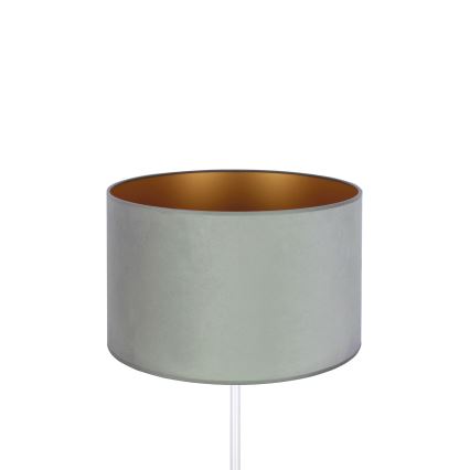 Duolla - Lampa stołowa ROLLER 1xE14/15W/230V jasny śr. 20 cm zielony/złoty