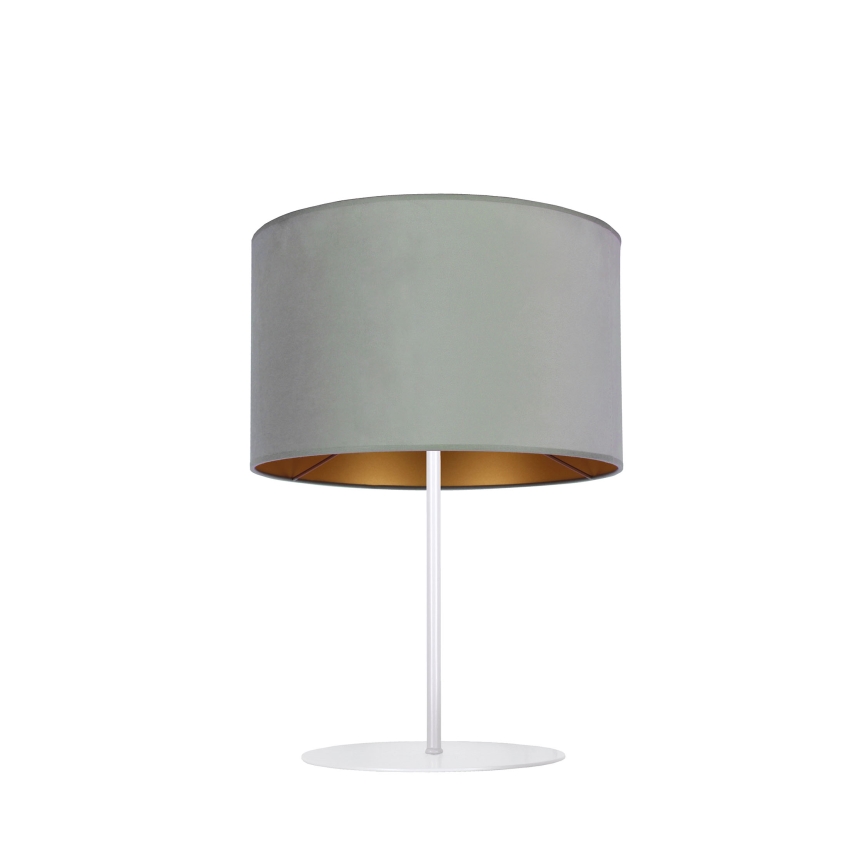 Duolla - Lampa stołowa ROLLER 1xE14/15W/230V jasny śr. 20 cm zielony/złoty