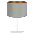 Duolla - Lampa stołowa ROLLER 1xE14/15W/230V jasny zielony/złoty