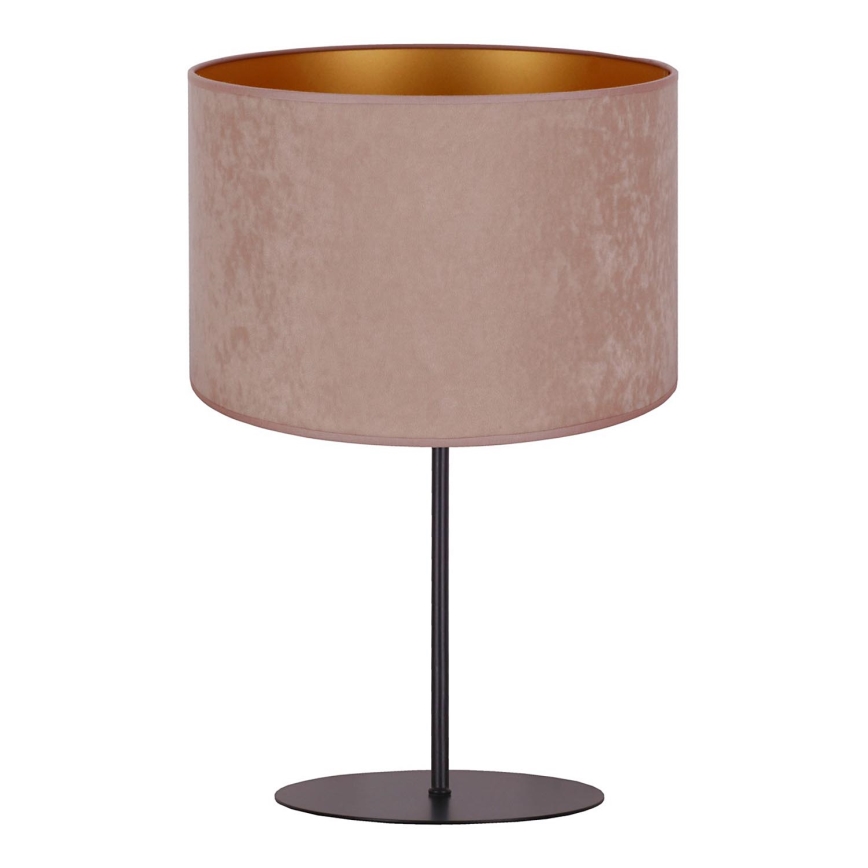 Duolla - Lampa stołowa ROLLER 1xE14/15W/230V śr. 20 cm beżowy/złoty