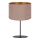 Duolla - Lampa stołowa ROLLER 1xE14/15W/230V śr. 20 cm beżowy/złoty