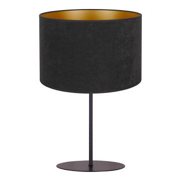 Duolla - Lampa stołowa ROLLER 1xE14/15W/230V śr. 20 cm czarny/złoty