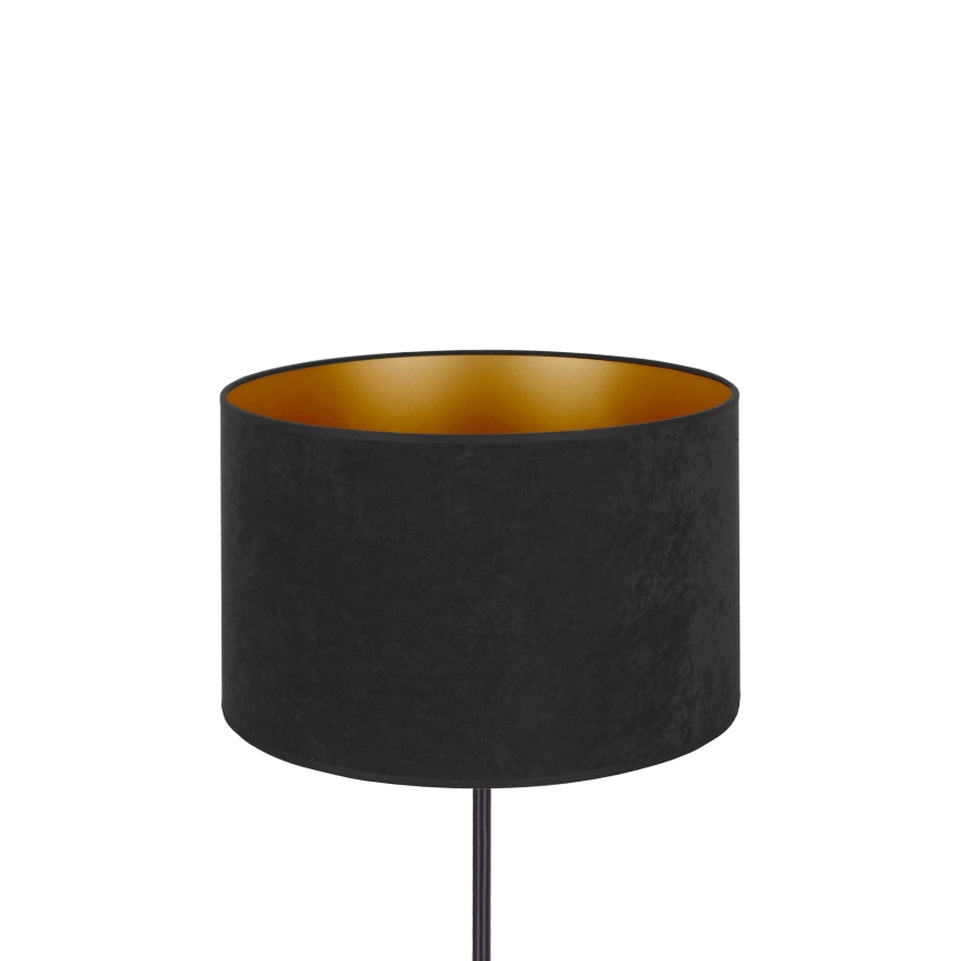 Duolla - Lampa stołowa ROLLER 1xE14/15W/230V śr. 20 cm czarny/złoty