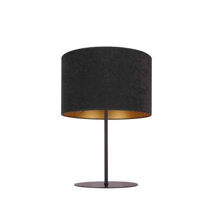 Duolla - Lampa stołowa ROLLER 1xE14/15W/230V śr. 20 cm czarny/złoty