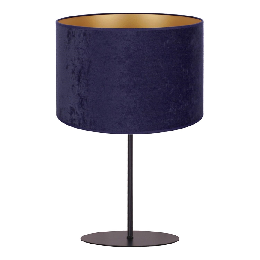 Duolla - Lampa stołowa ROLLER 1xE14/15W/230V śr. 20 cm niebieski/złoty