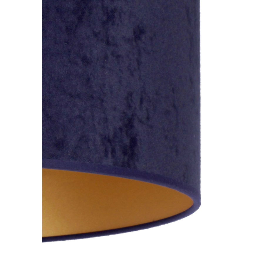 Duolla - Lampa stołowa ROLLER 1xE14/15W/230V śr. 20 cm niebieski/złoty