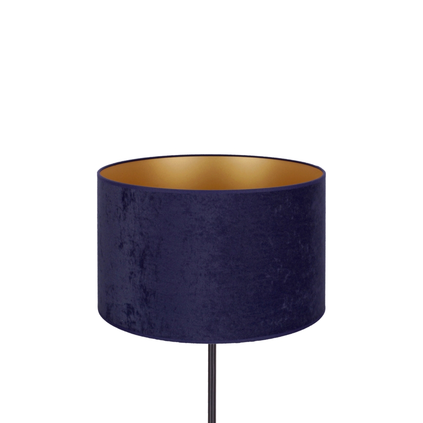 Duolla - Lampa stołowa ROLLER 1xE14/15W/230V śr. 20 cm niebieski/złoty