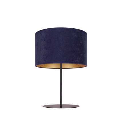 Duolla - Lampa stołowa ROLLER 1xE14/15W/230V śr. 20 cm niebieski/złoty